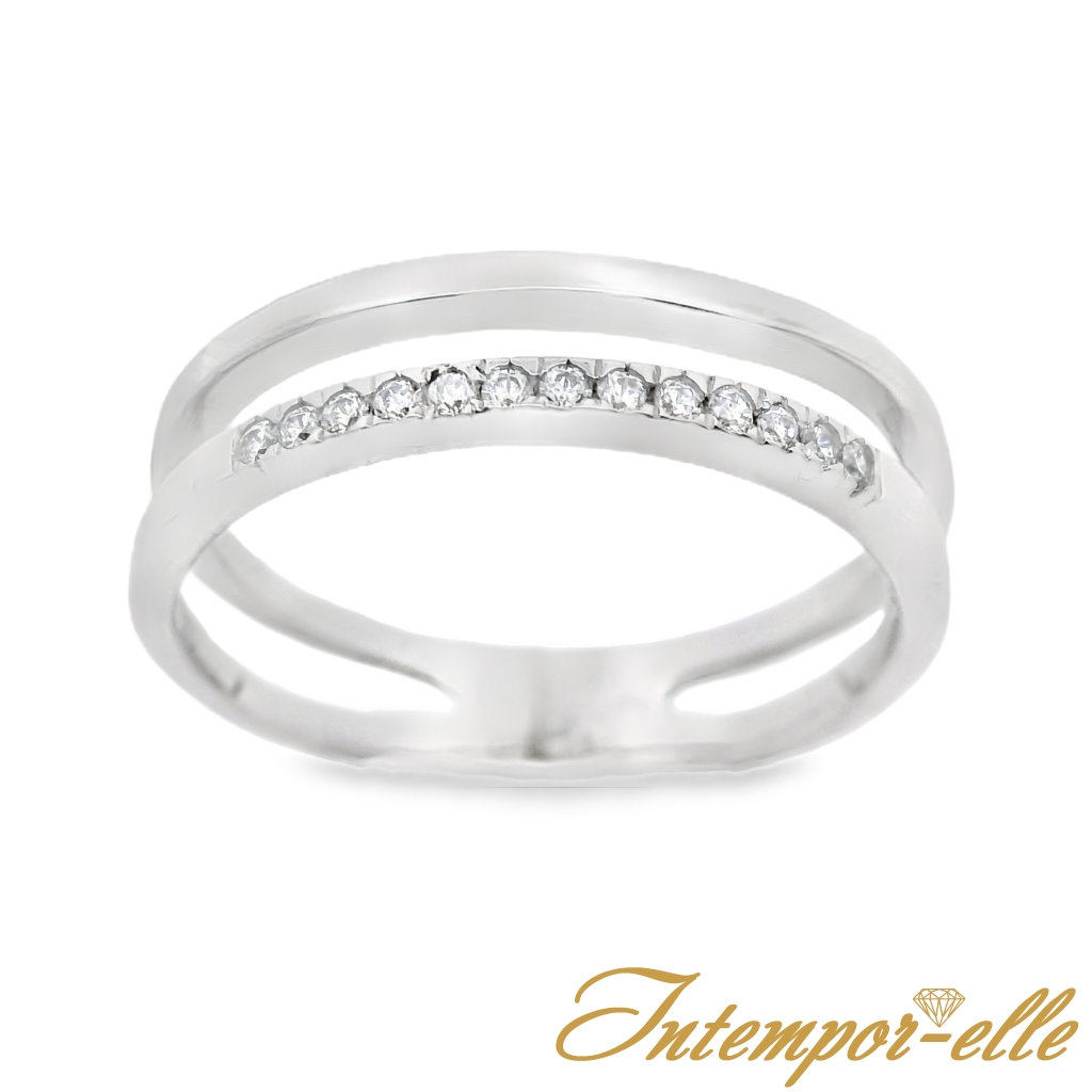 BAGUE OR 18 CT OXZ