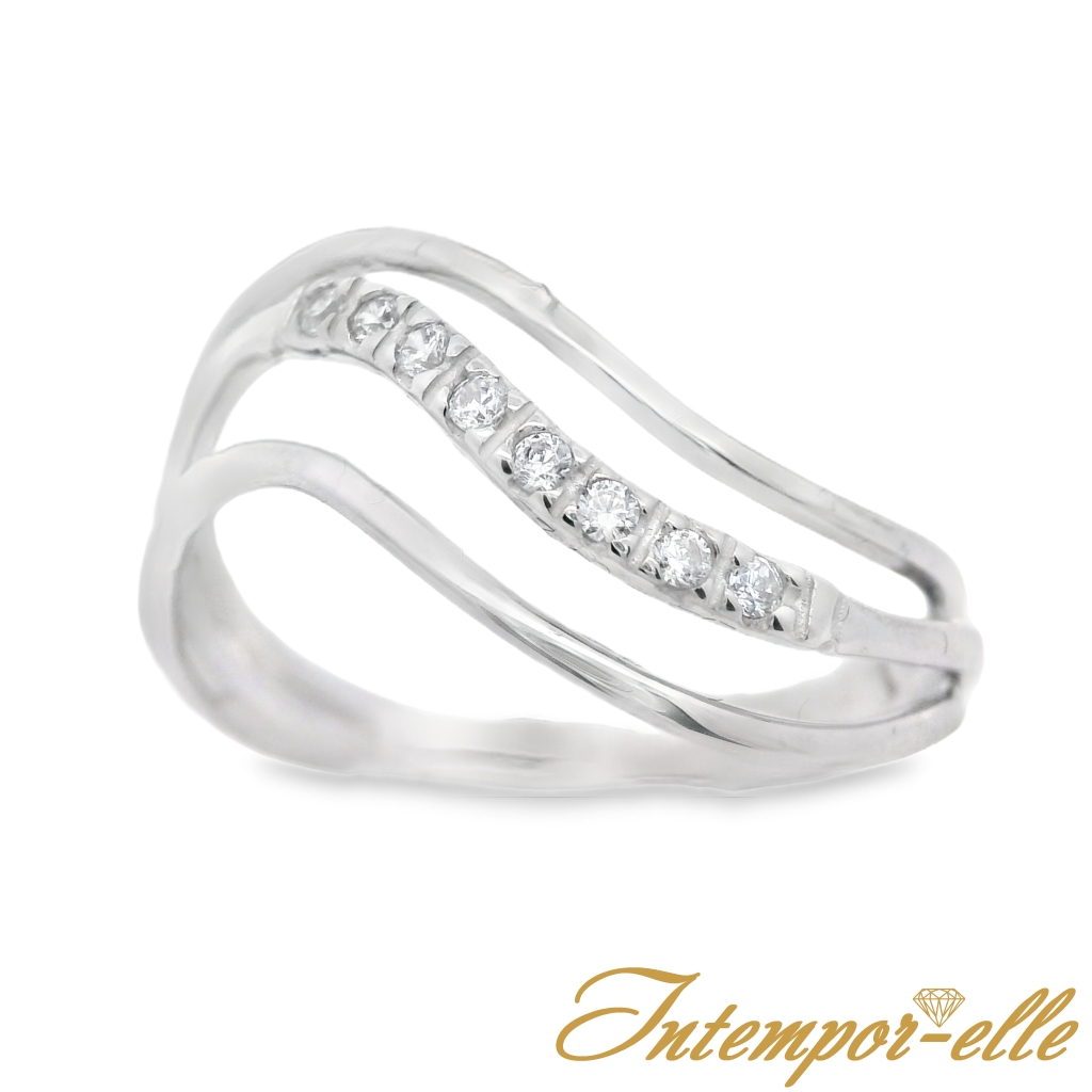 BAGUE OR 18 CT OXZ