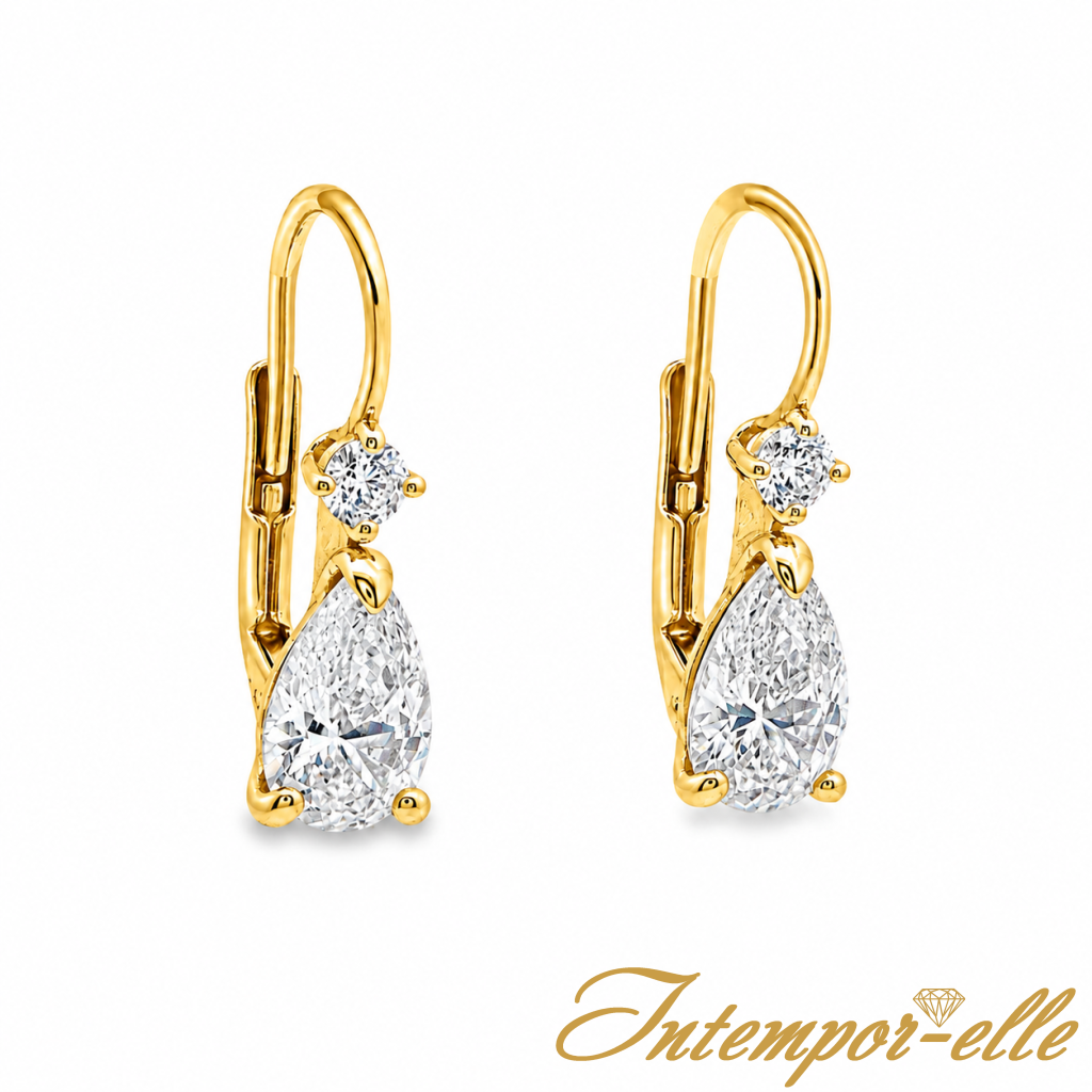 DORMEUSE OR 18 CT + OXZ GOUTE 